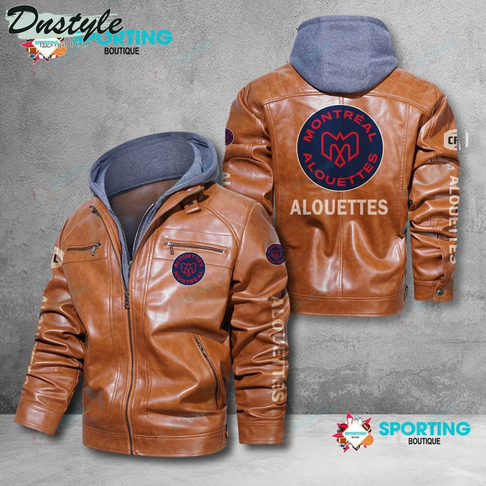 Canada Montreal Alouettes 2022 Leather Jacket