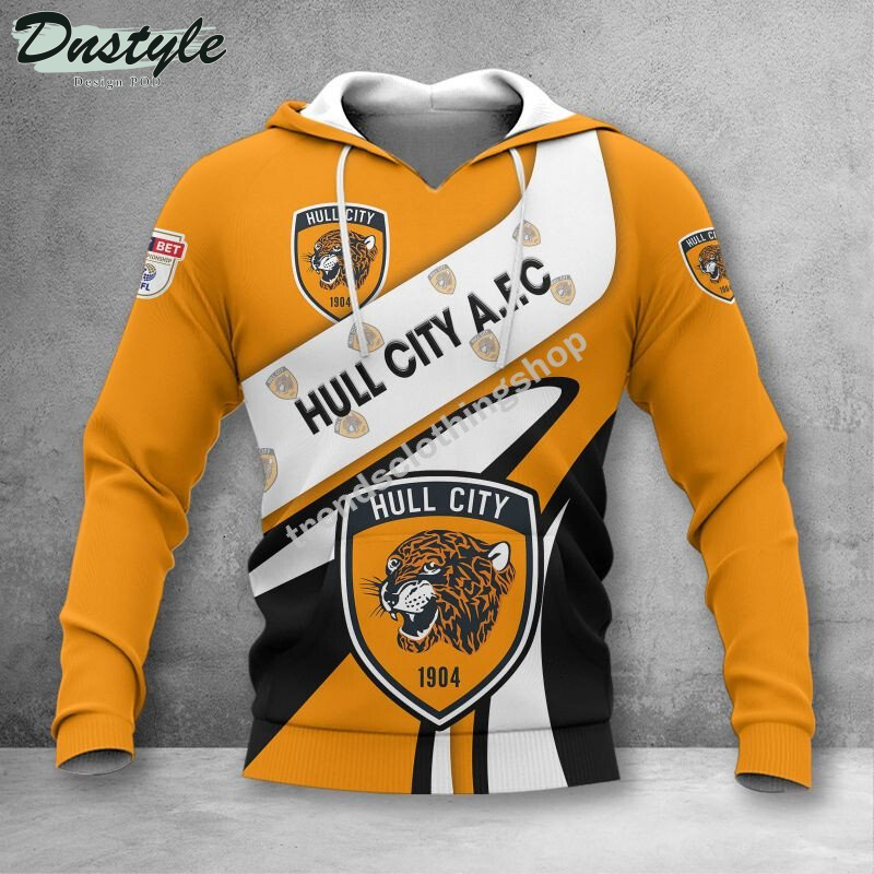 Hull City 3d all over printed hoodie tshirt