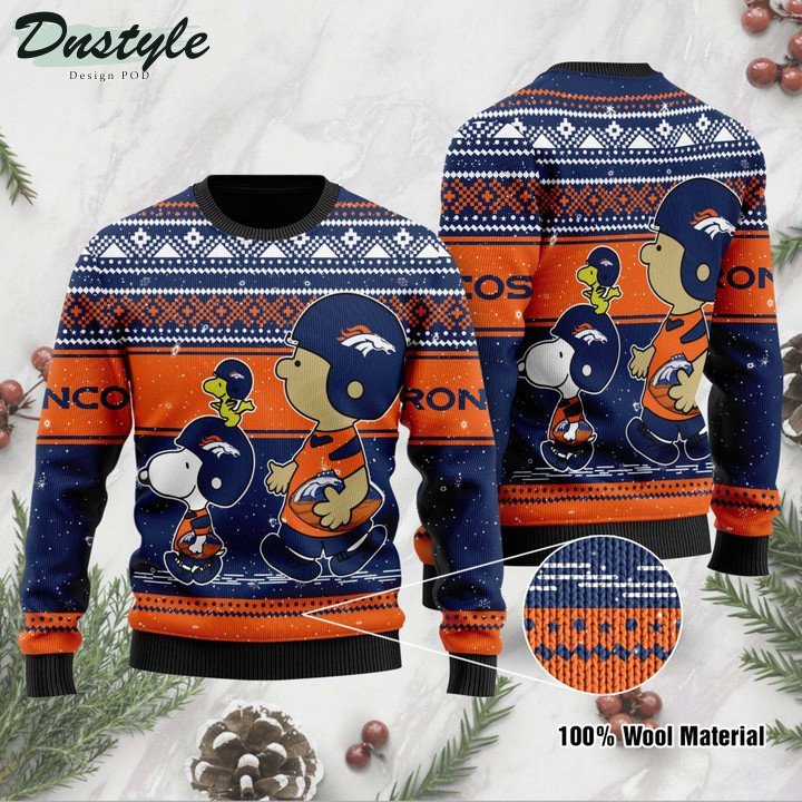 Denver Broncos Ugly Sweater