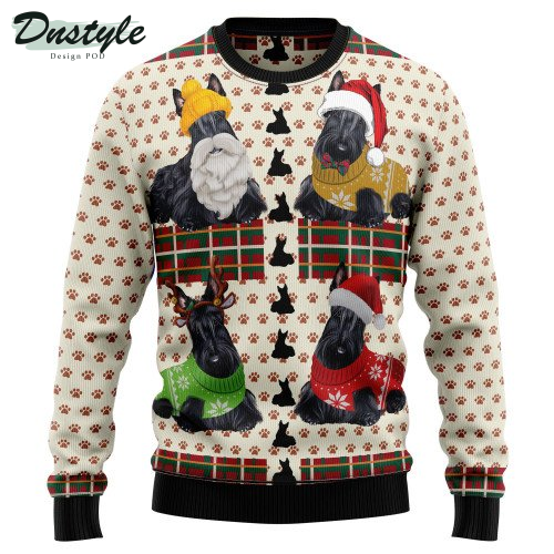 Scottish Terrier Christmas Ugly Christmas Sweater