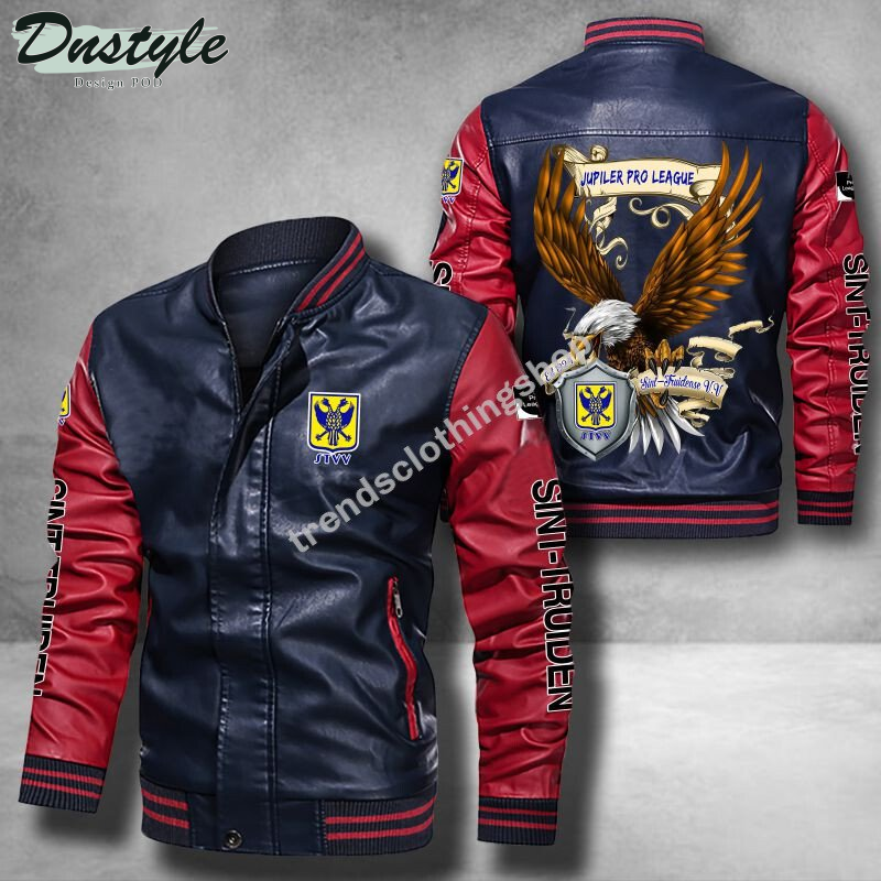 Sint-Truidense V.V jupiler pro league eagle leather bomber jacket