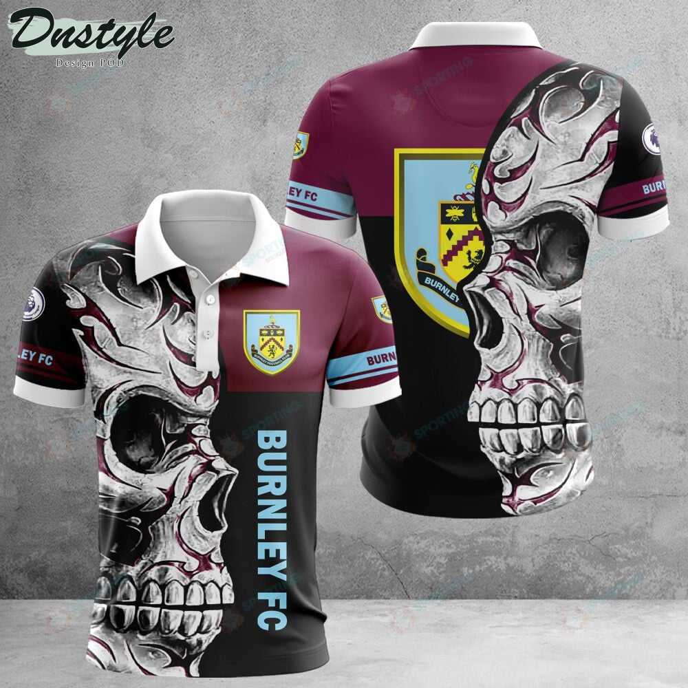 Burnley F.C Skull Polo Shirt