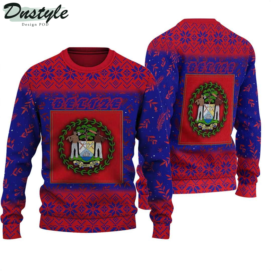Belize Knitted Ugly Christmas Sweater
