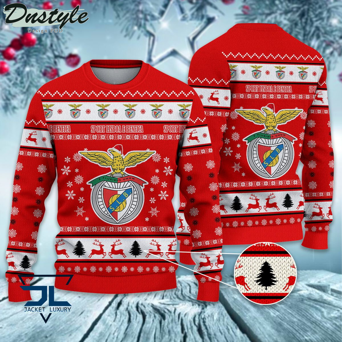 Gil Vicente Futebol Clube ugly christmas sweater