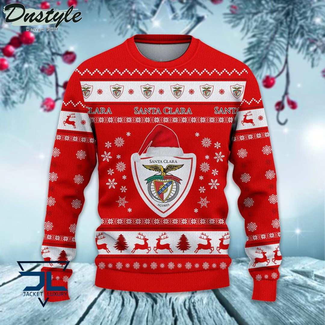 CD Santa Clara ugly christmas sweater