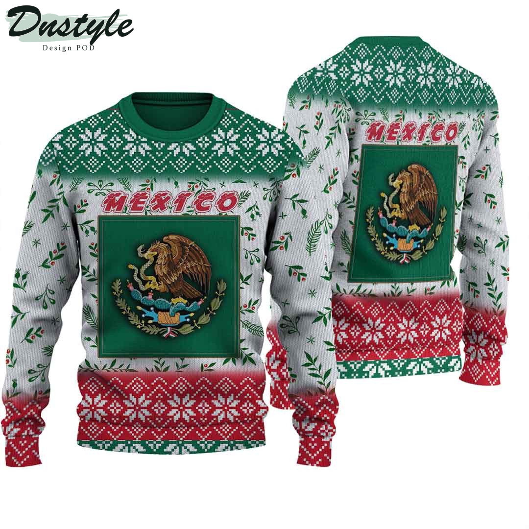 Mexico Knitted Ugly Christmas Sweater