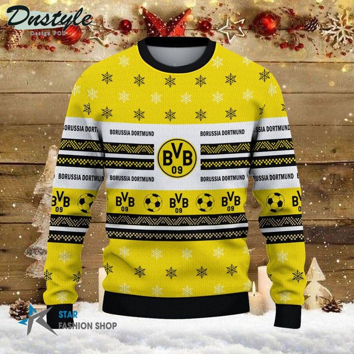 Borussia Dortmund II Hässlicher Weihnachtspullover