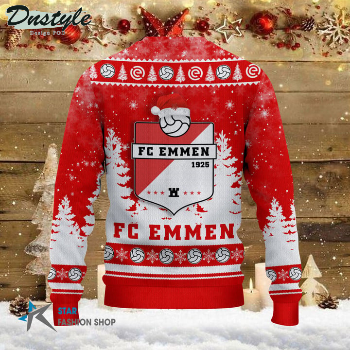 FC Emmen Santa Hat Ugly Christmas Sweater