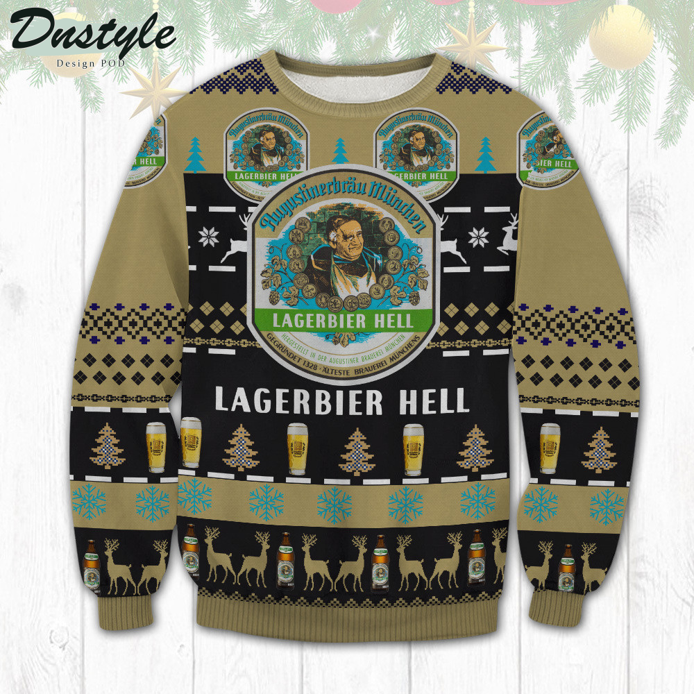 Blue Cannoe American Pale Ale Ugly Christmas Sweater