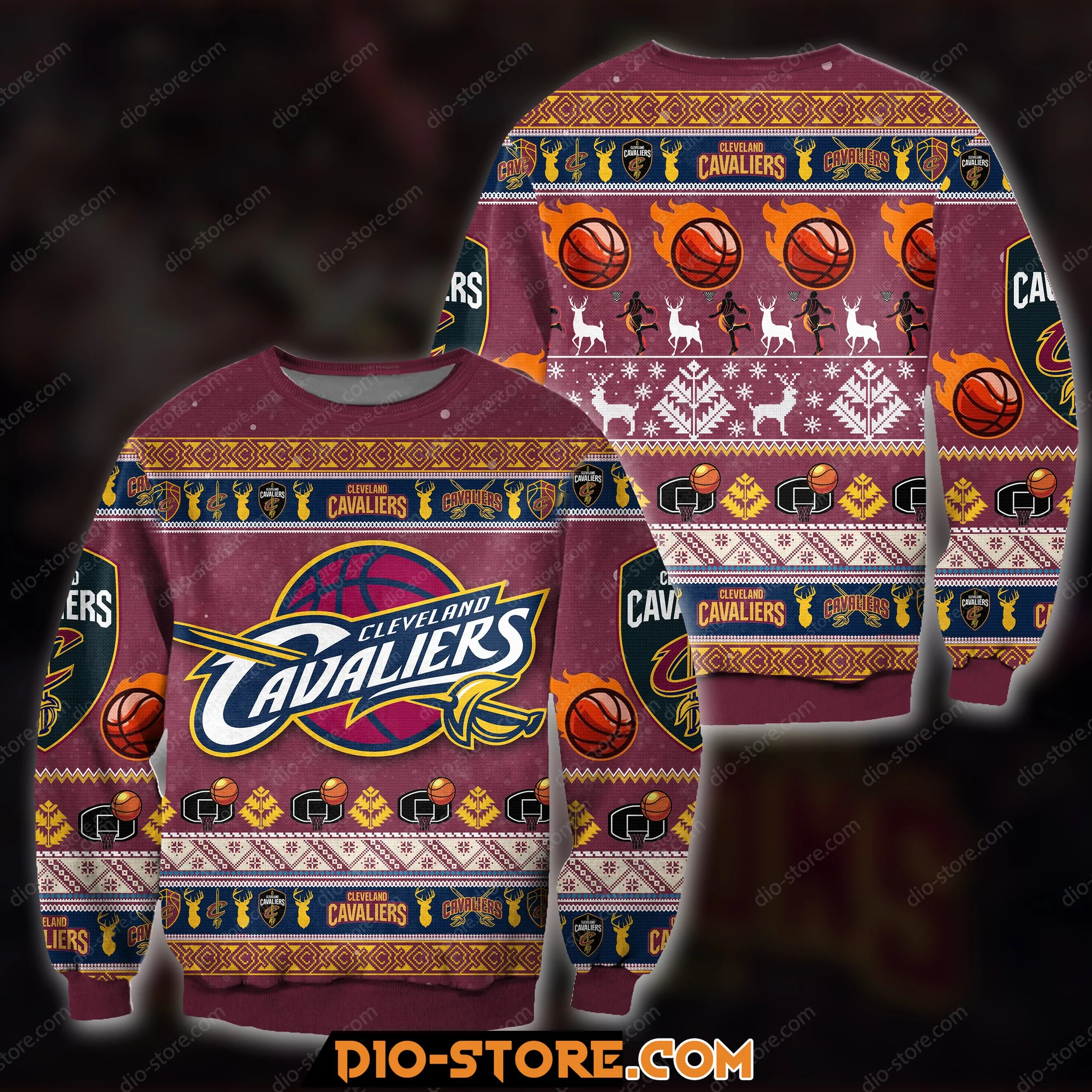 Cleveland Cavaliers Ugly Christmas Sweater