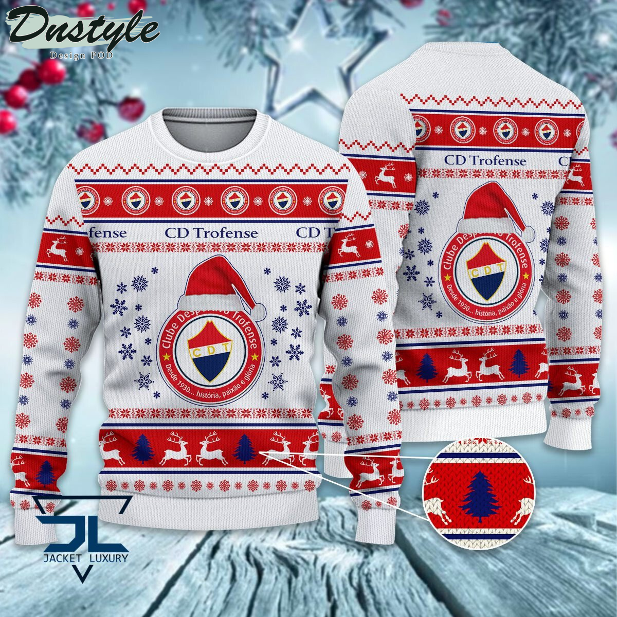 C.D. Feirense ugly christmas sweater