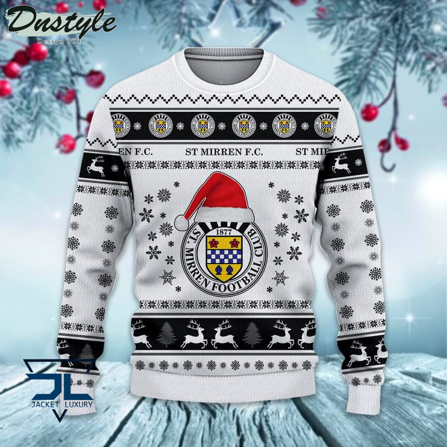 St Mirren F.C. ugly christmas sweater