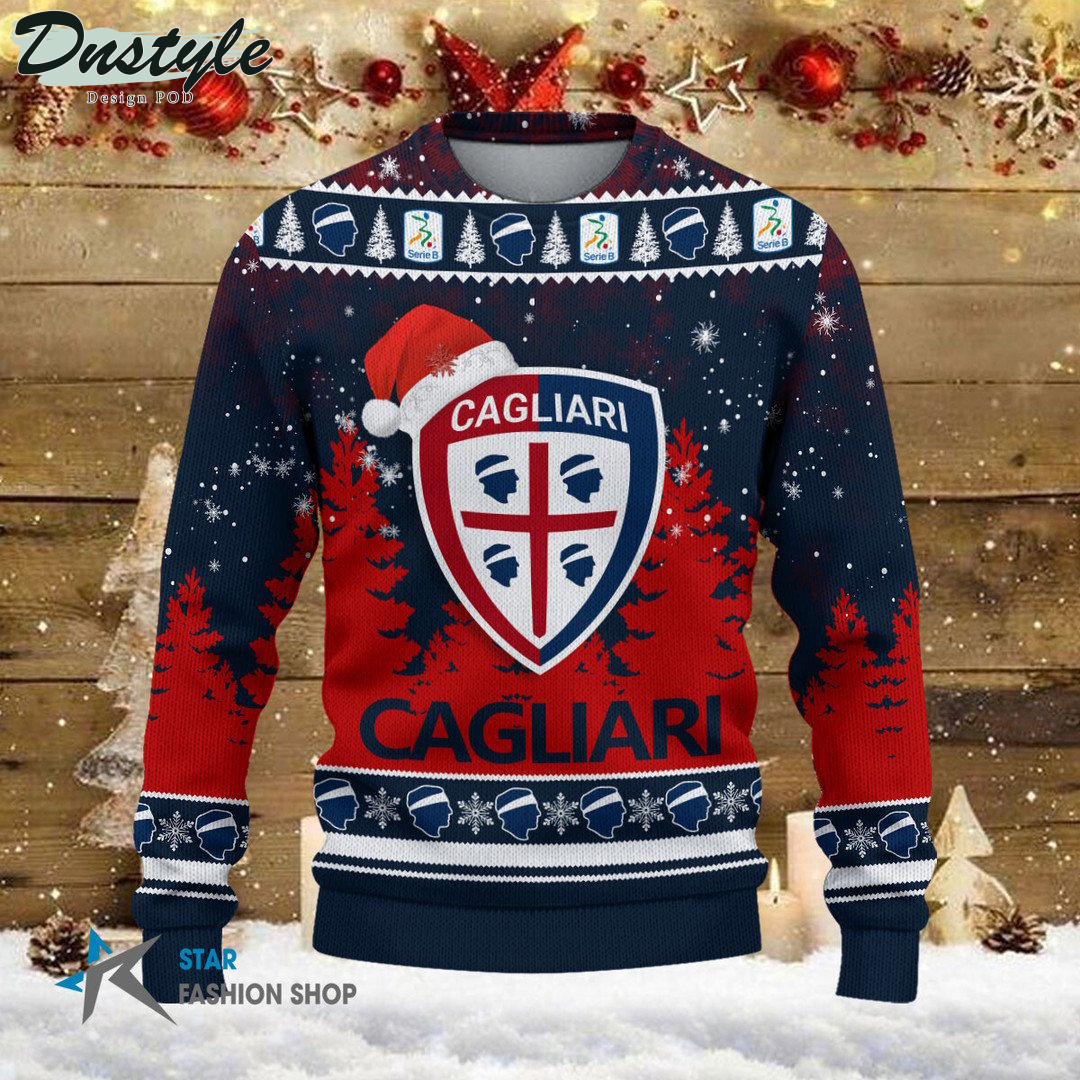 Cagliari Calcio brutto maglione natalizio