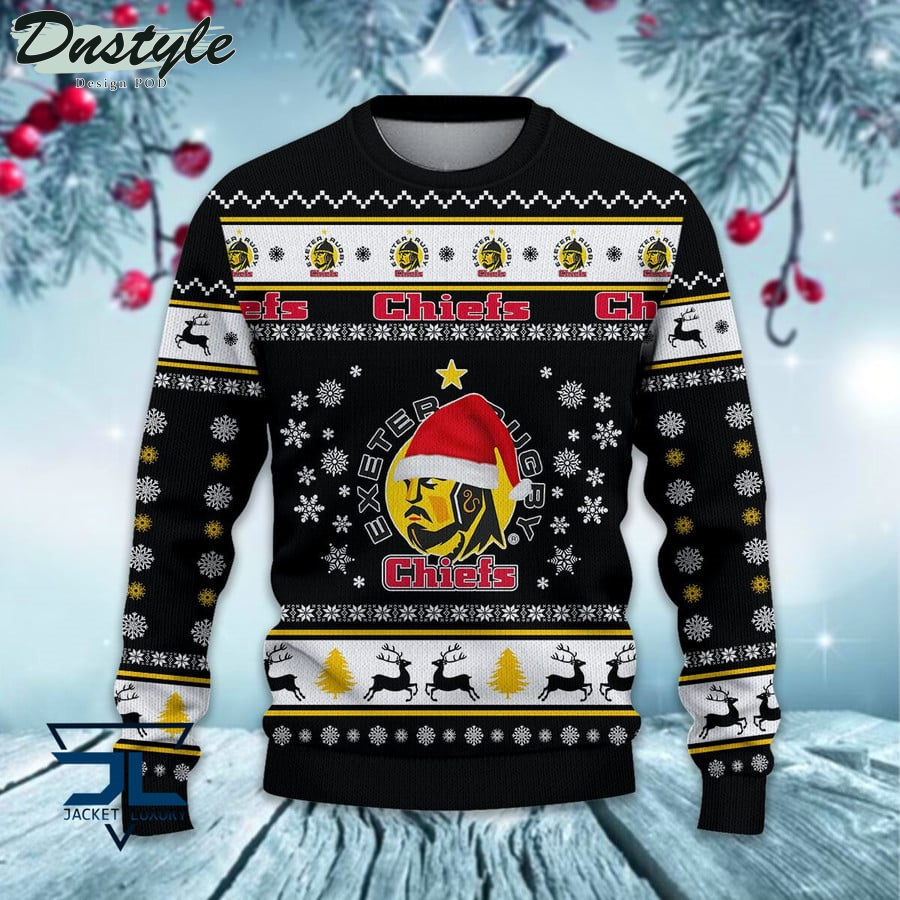 Exeter Chiefs ugly christmas sweater