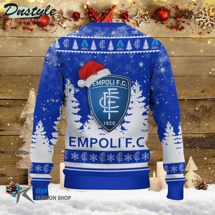 Empoli FC il tuo nome brutto maglione natalizio