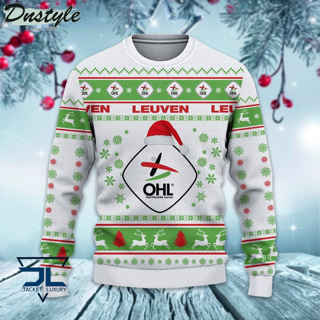 Oud-Heverlee Leuven santa hat ugly christmas sweater