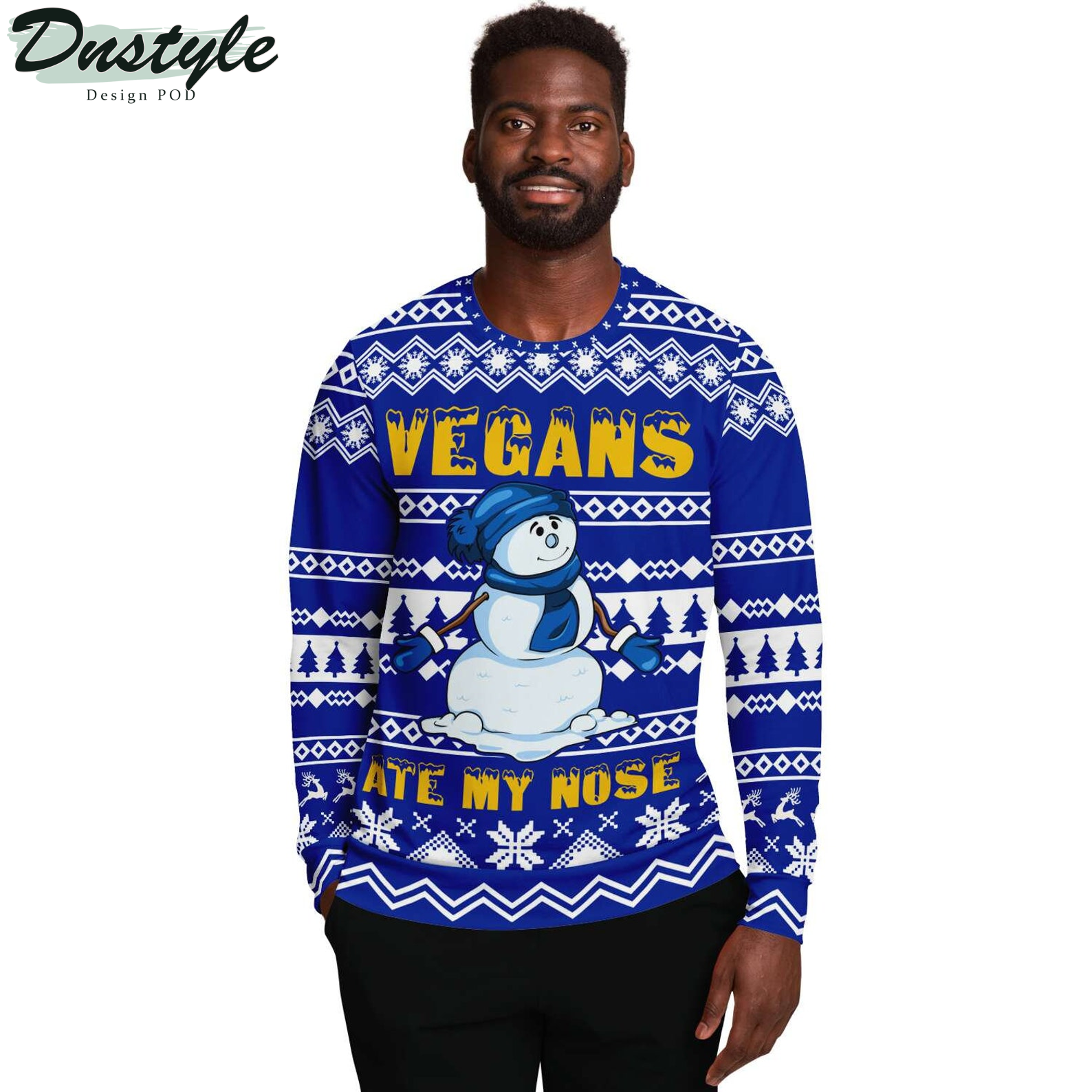 Vegans Ate My Nose 2022 Ugly Christmas Sweater