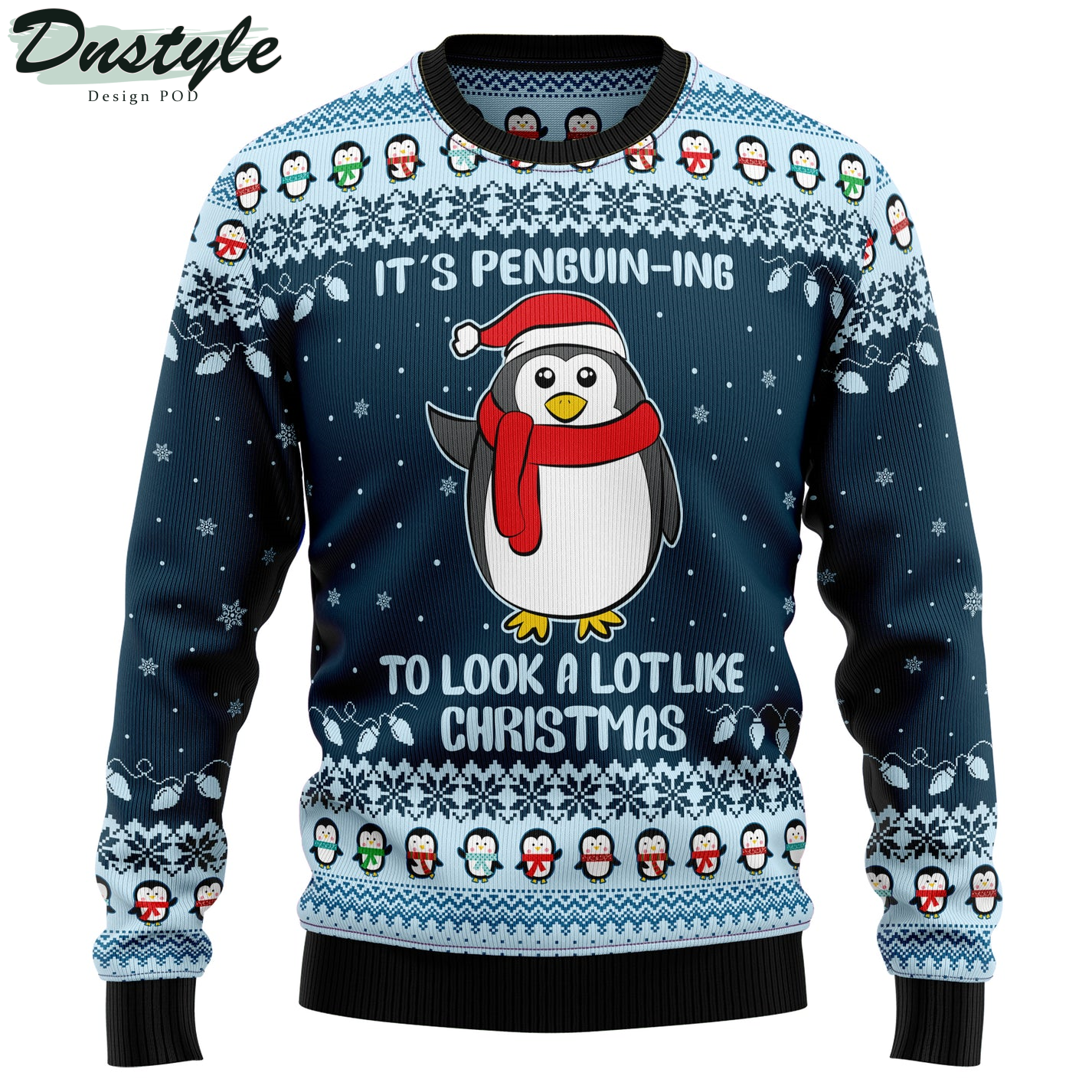 Motorbike Braaap Ugly Christmas Sweater