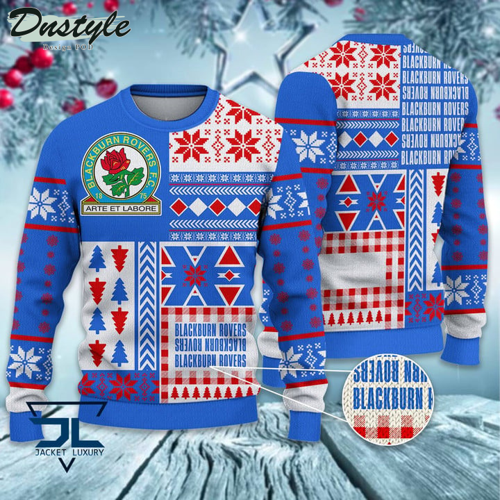 Middlesbrough F.C Christmas Pattern 2022 Ugly Wool Sweater