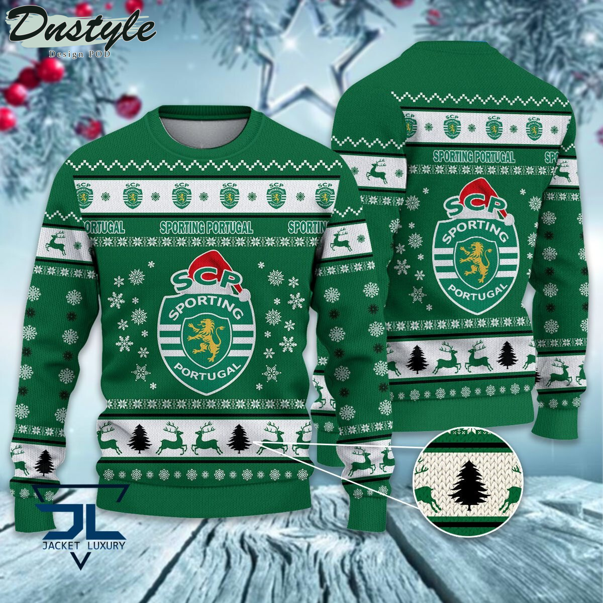 Motherwell F.C. ugly christmas sweater