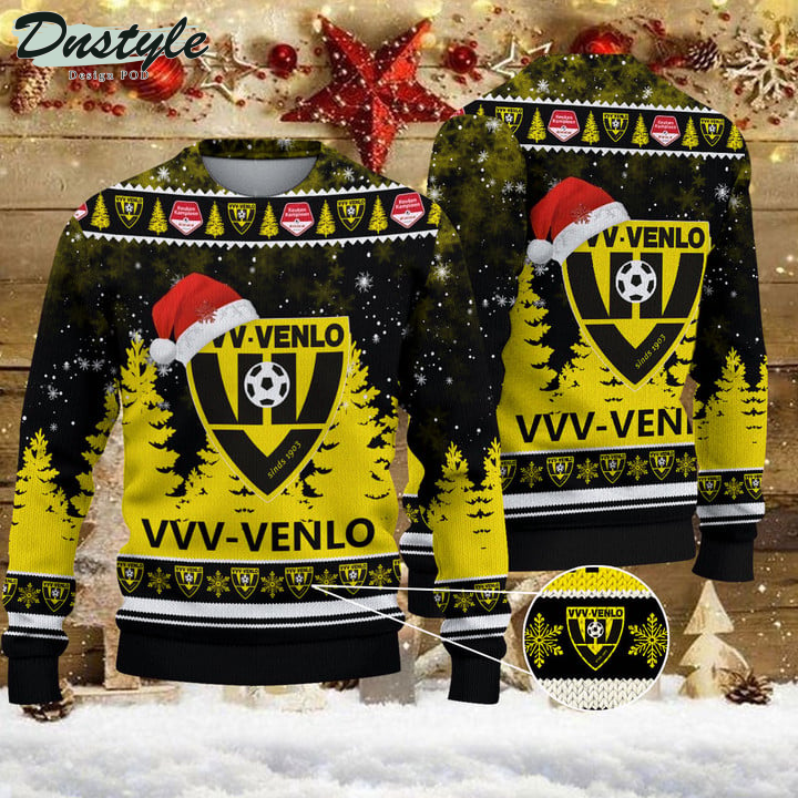 VVV-Venlo Santa Hat Ugly Christmas Sweater