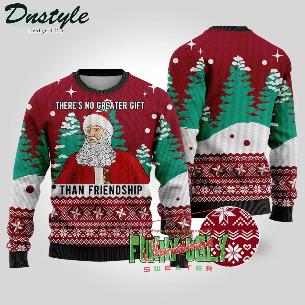 No Greater Gift Than Friendship The Polar Express Ugly Christmas Sweater