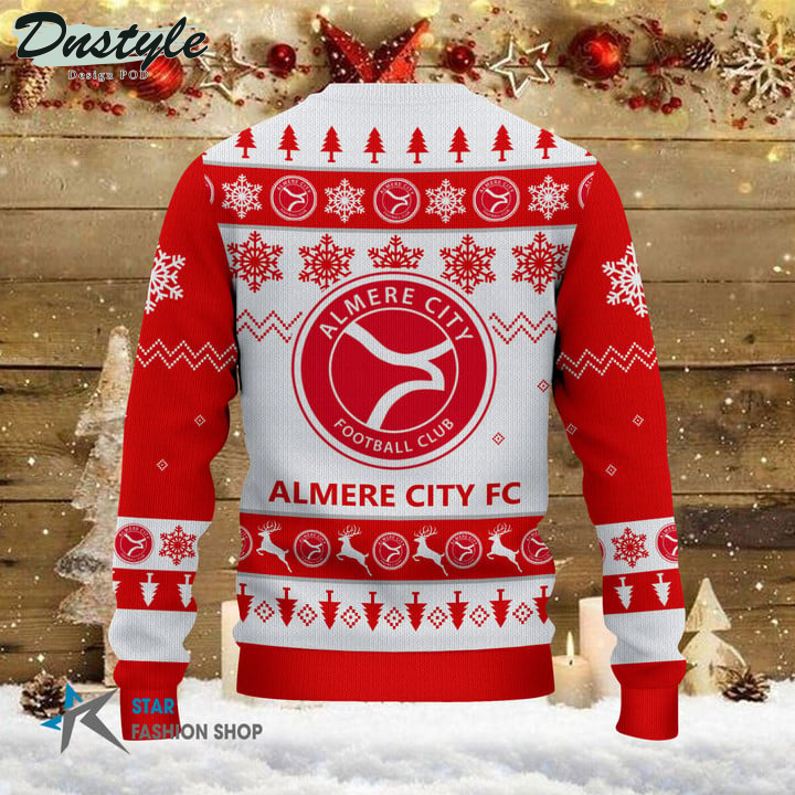 Almere City FC Eredivisie Lelijke Kersttrui