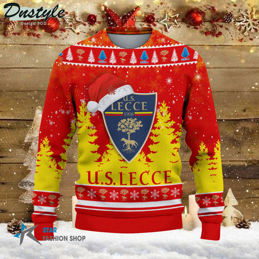 U.S. Lecce brutto maglione natalizio