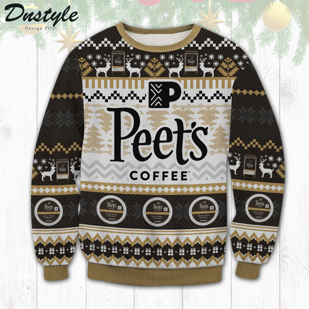 Peet's Coffee Ugly Christmas Sweater