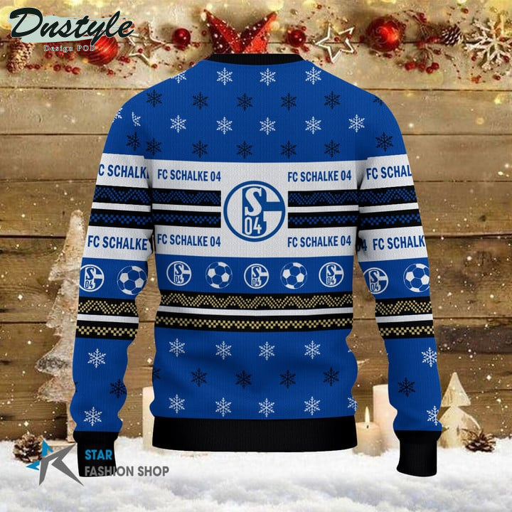 Schalke 04 Hässlicher Weihnachtspullover