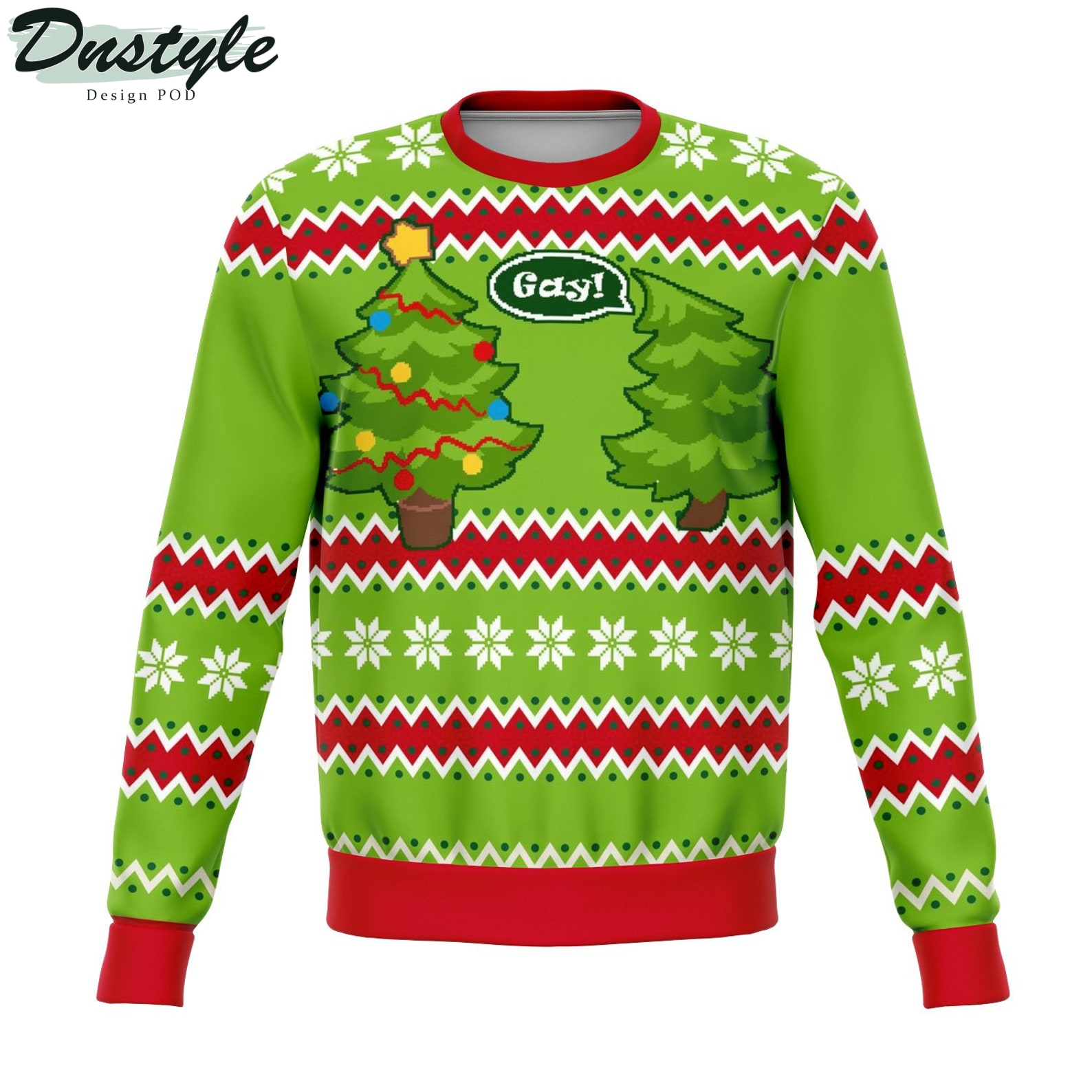 Gay Christmas Tree 2022 Ugly Sweater
