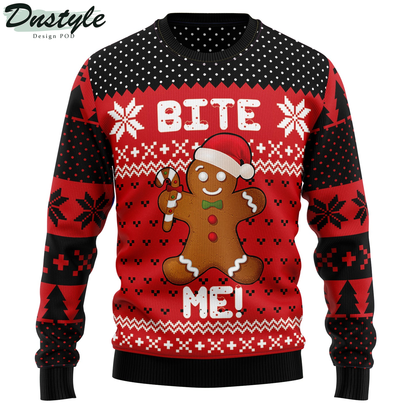 Christmas Bite Me Ugly Sweater