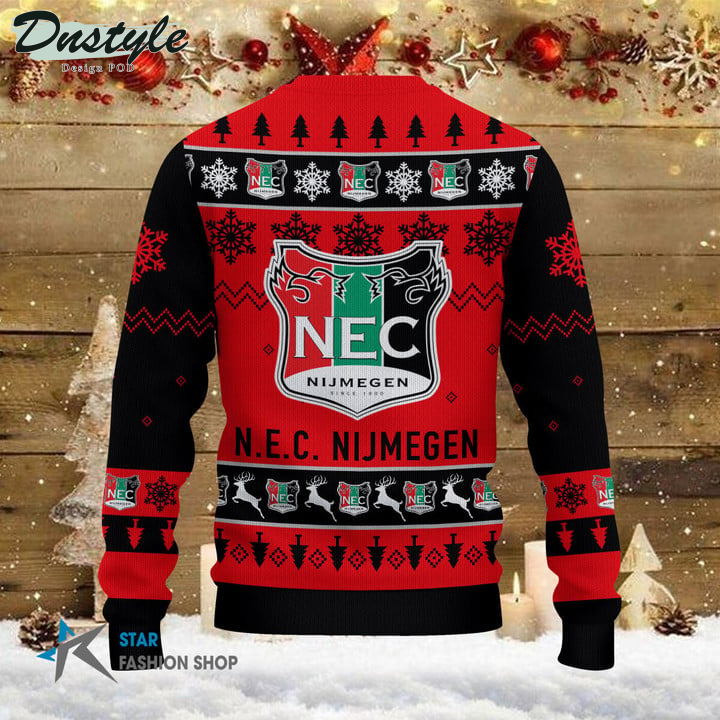 N.E.C. Nijmegen Eredivisie Lelijke Kersttrui