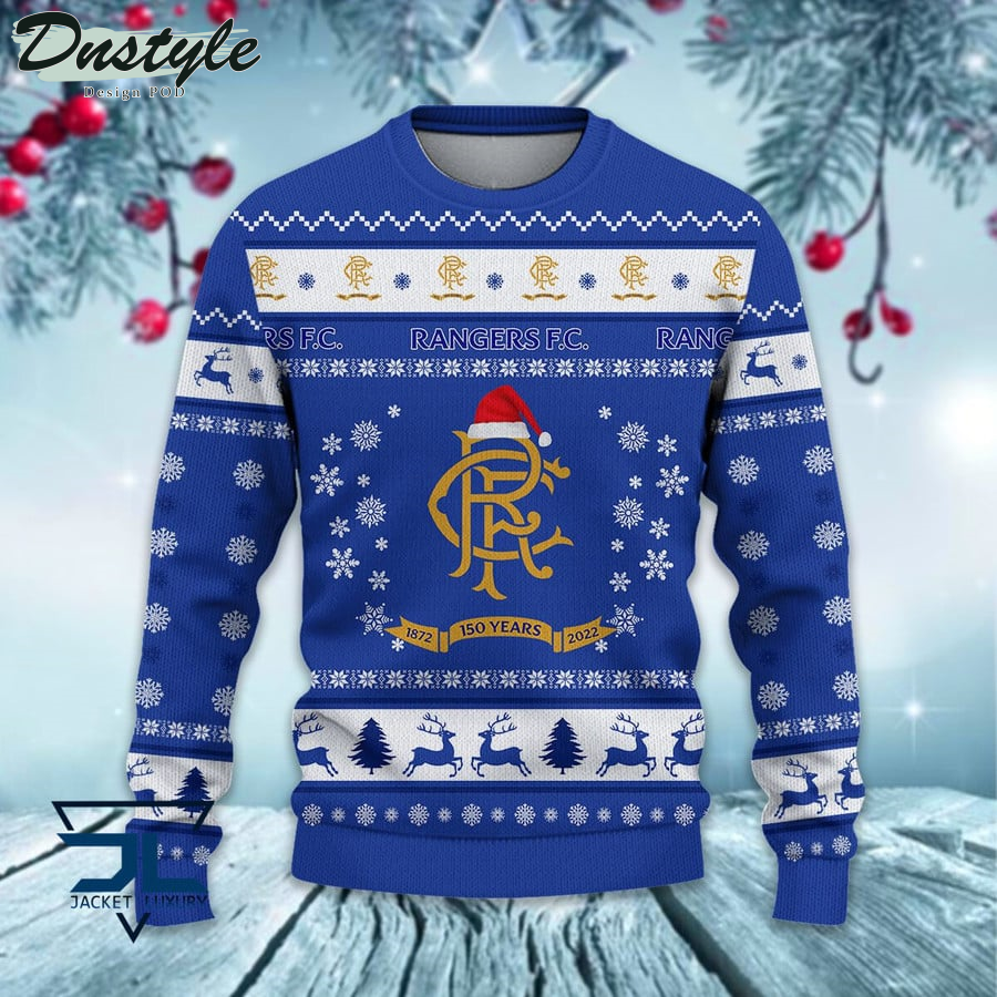 Rangers F.C. ugly christmas sweater