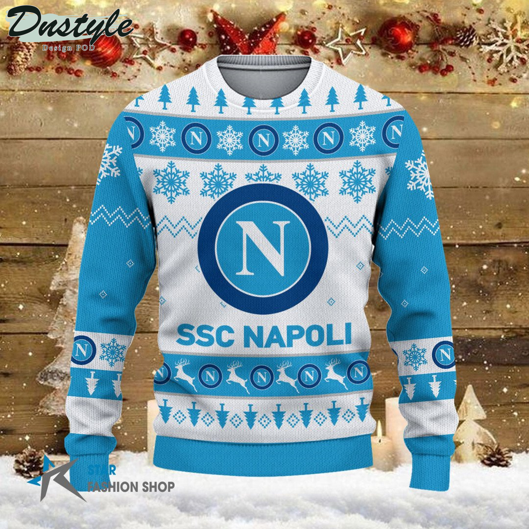 SSC Napoli ugly christmas sweater