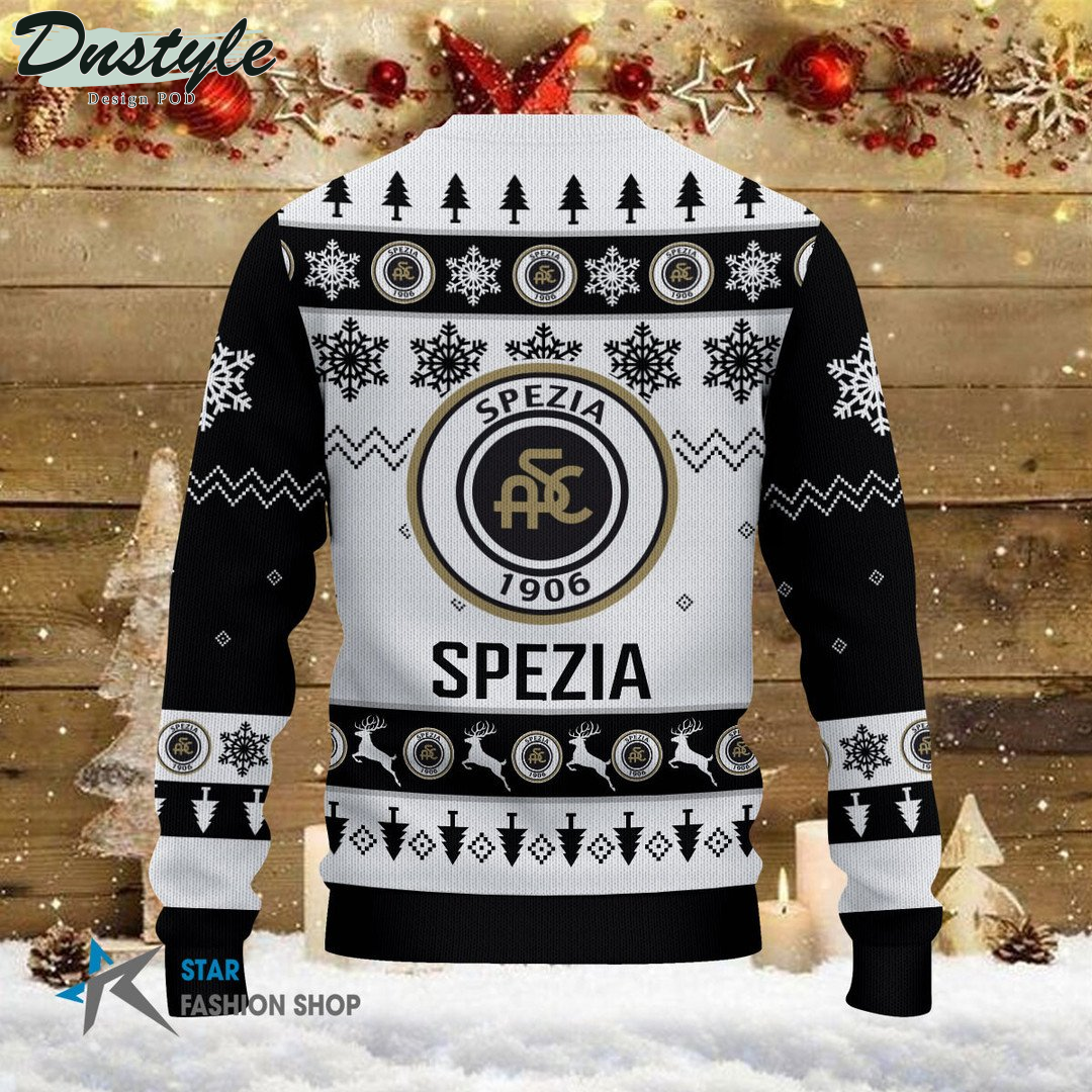 Spezia Calcio ugly christmas sweater