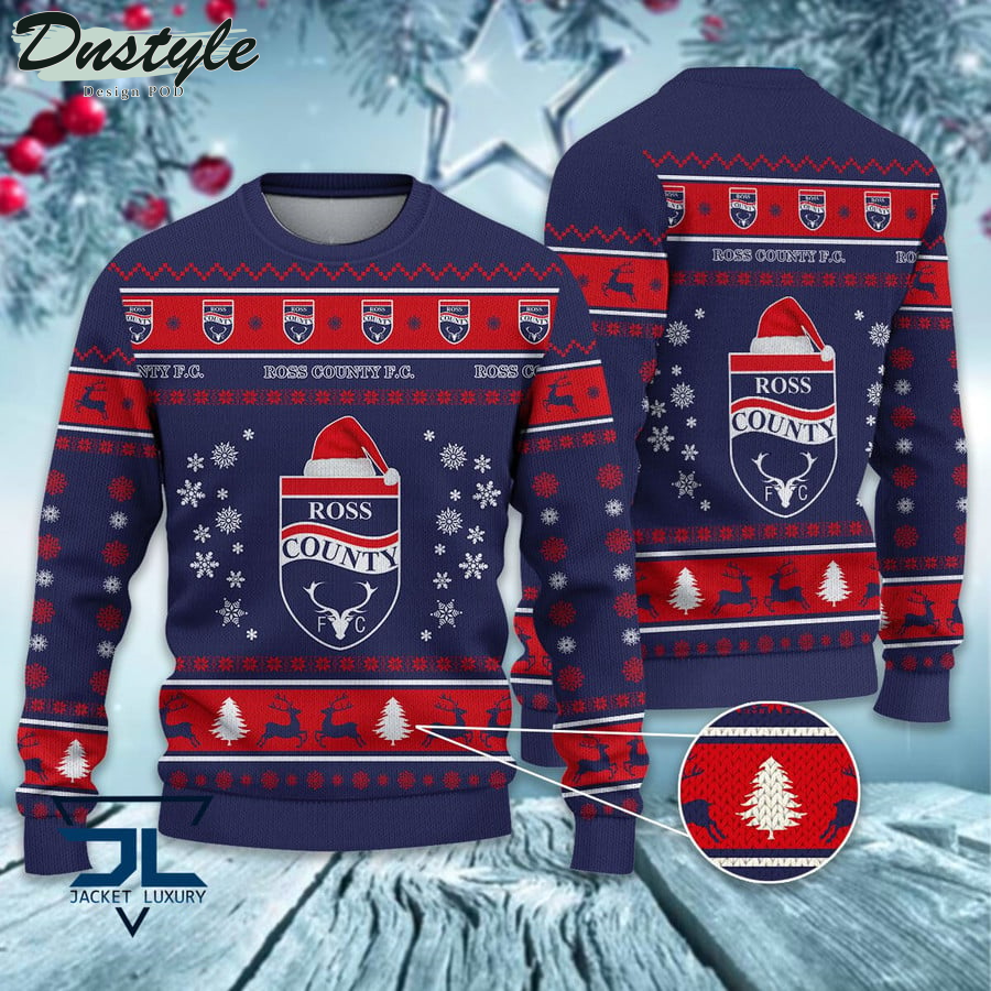 Queen’s Park F.C. ugly christmas sweater