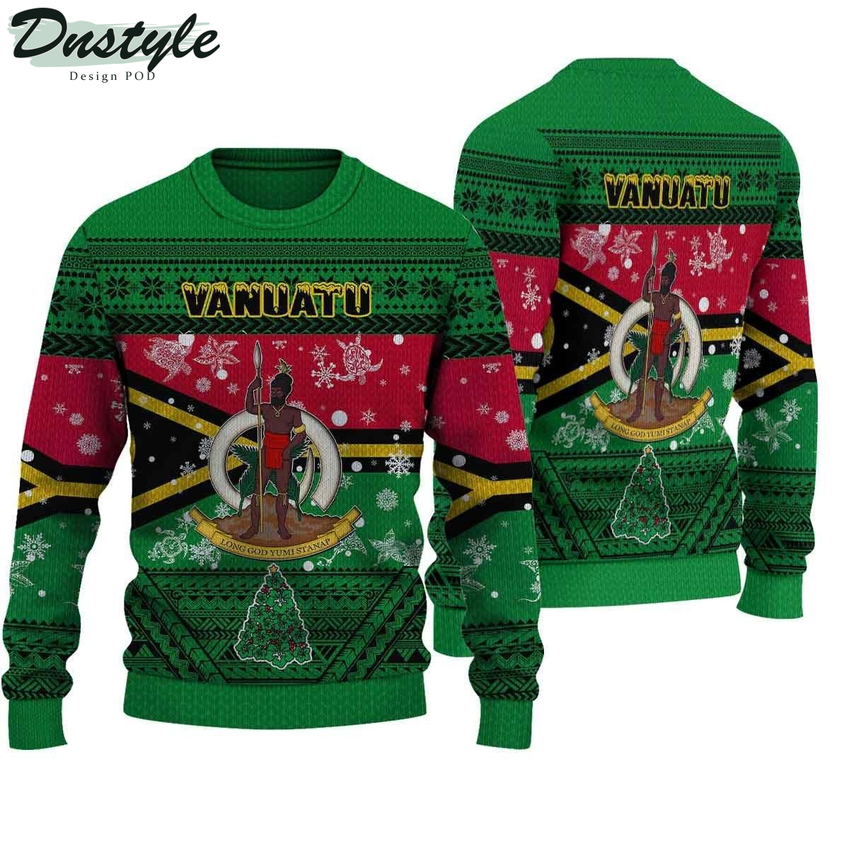 Vanuatu ugly christmas sweater