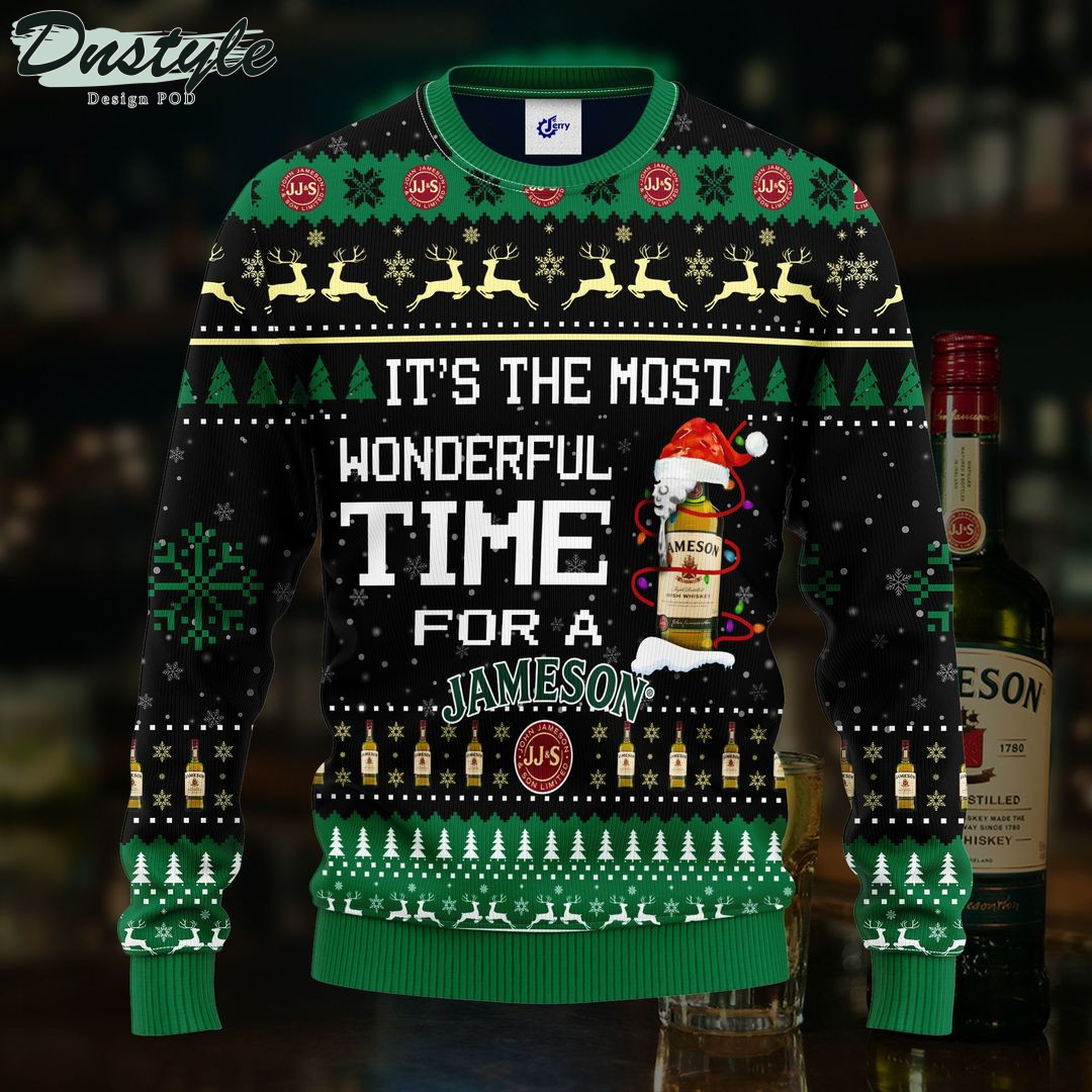 It’s the Most Wonderful Time Crown Royal Ugly Christmas Sweater