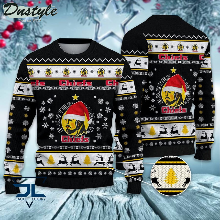 Exeter Chiefs ugly christmas sweater