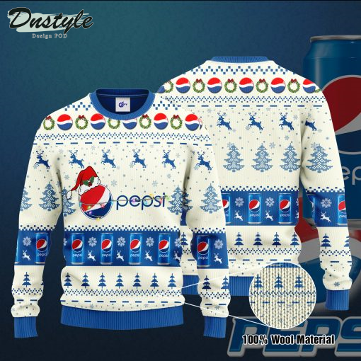 Pepsi Santa HatUgly Christmas Sweater