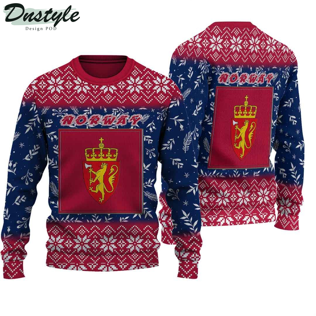 Norway Knitted Ugly Christmas Sweater