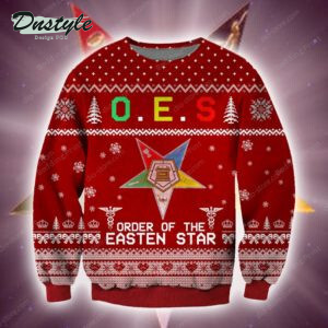 Order Of The Eastern Star Ugly Christmas Sweater