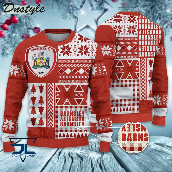 Bolton Wanderers Christmas Pattern 2022 Ugly Wool Sweater