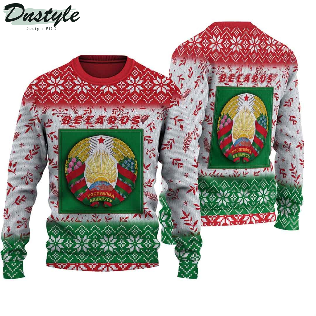Uzbekistan Knitted Ugly Christmas Sweater