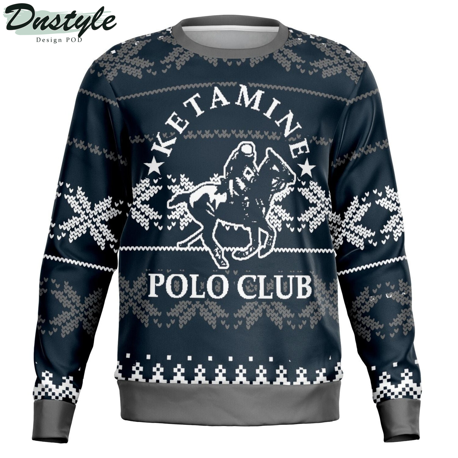Ketamine Polo Club 2022 Ugly Christmas Sweater