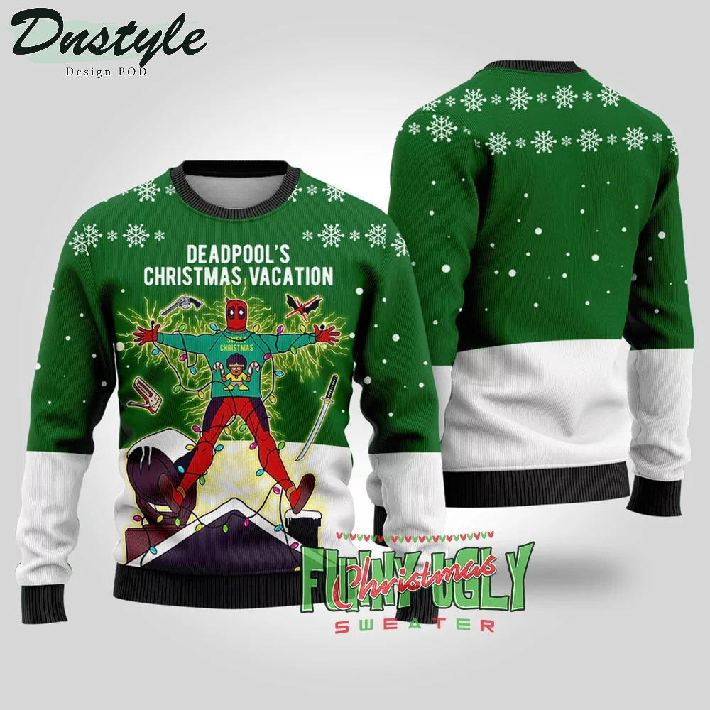 Christmas With The Simpsons Ugly Sweater