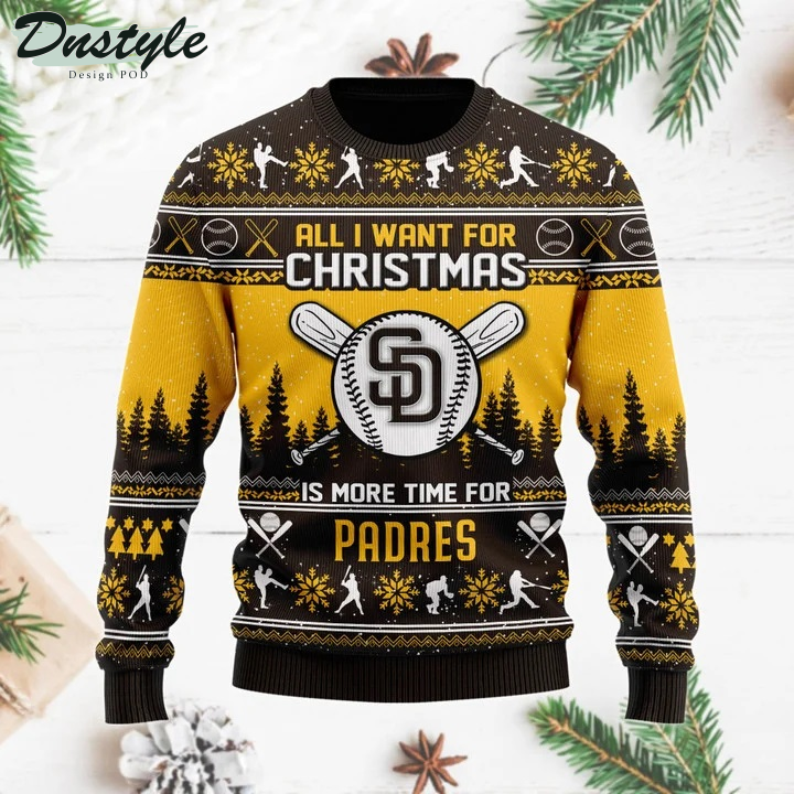 All I want for christmas is more time for Padres ugly sweater
