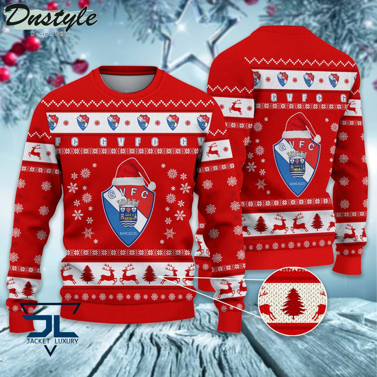 Sport Lisboa e Benfica ugly christmas sweater