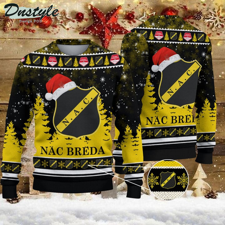 NAC Breda Santa Hat Ugly Christmas Sweater